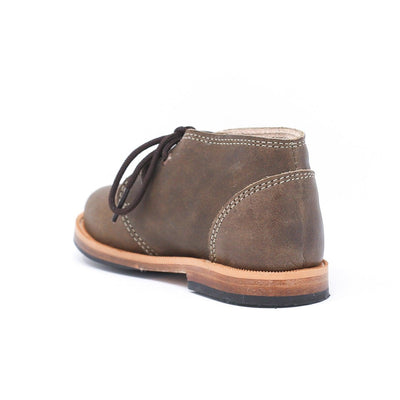 MK2015 - Chukkas Shoes Scout Fossil [Children's Leather Shoes]
