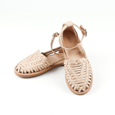 MK2035 - Market Huaraches Ankle Strap Natural