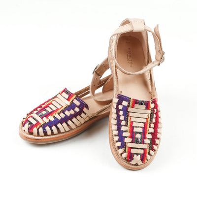 MK2036 - Market Huaraches Ankle Strap Tipicos