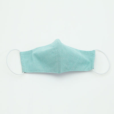 MK2052 - Cotton Mask Ear Elastic Aqua