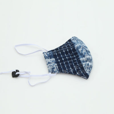 MK2053 - Cotton Mask Head Elastic Navy