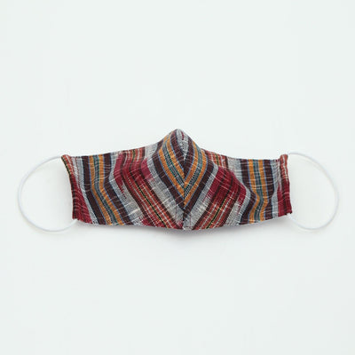 MK2057 - Cotton Mask Ear Elastic Ruby Rush