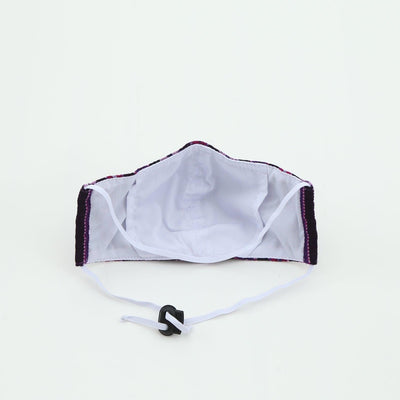 MK2058B - Cotton Mask Head Elastic Royal Purple