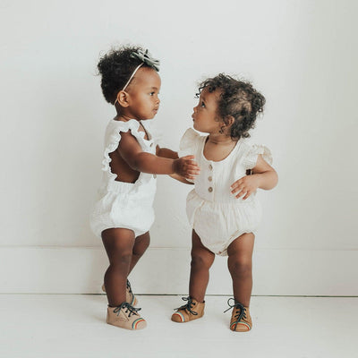 MK21026 - Rainbow Baby Varsity Shoes Natural