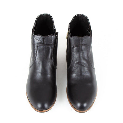 MK21104 - Chelsea Cruz Boots Black [Women's Leather Boots]