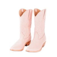 MK21114 - Etta Western Boots Blush [Women's Leather Boots]