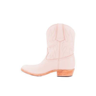 MK21115 - Adela Western Boots Blush [Women's Leather Boots]