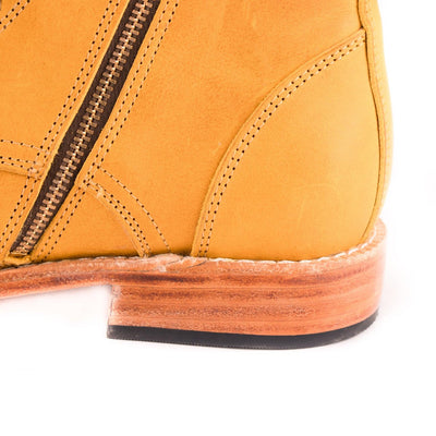 MS0419 - Heritage Luxe Boots Mustard - SAMPLE