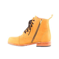 MS0419 - Heritage Luxe Boots Mustard - SAMPLE