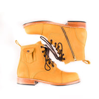 MK211288 - Heritage Luxe Boots Mustard [Women's Leather Boots]