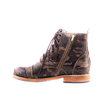 MK211292 - Heritage Luxe Boots Camo [Women's Leather Boots]