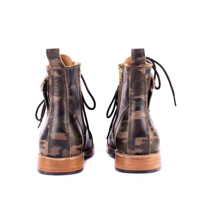 MK211292 - Heritage Luxe Boots Camo [Women's Leather Boots]