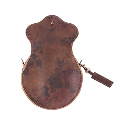 MK211404 - All Leather Nano Luna Crossbody Bag - Fiore