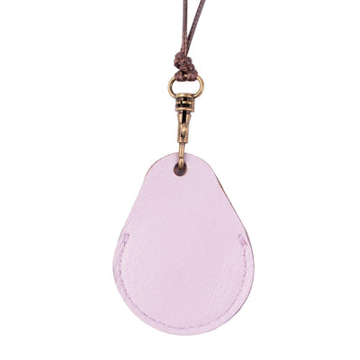MK211414-L  - Keychain AirTag Necklace Find my Car/Purse/Keys Lavender [Leather Accessory]