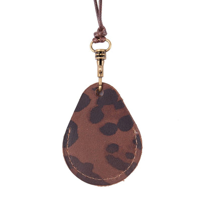 MK211414-W - Keychain AirTag Necklace Find my Car/Purse/Keys Wild Thing [Leather Accessory]