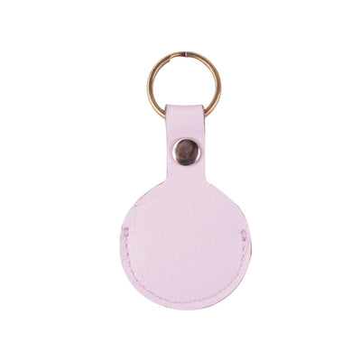 MK211416-L - Keychain AirTag Find my Car/Purse/Keys Lavender [Leather Accessory]