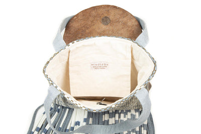 MK211461 - Upcycle Denim Tote - Iris