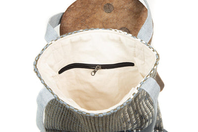 MK211461 - Upcycle Denim Tote - Iris