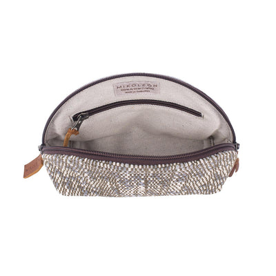 MK211576 - Upcycled Denim Cosmetic Case - Iris