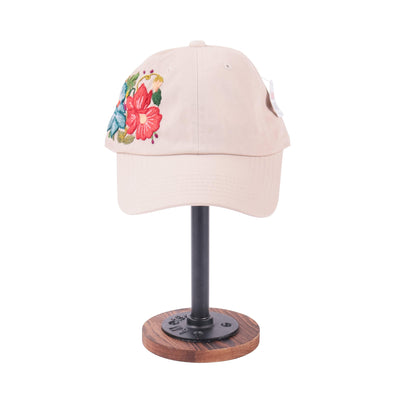 MK211594 - Embroidered Baseball Cap - Hibiscus