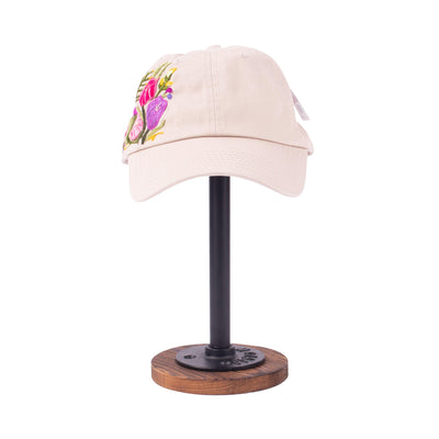 MK211596 - Embroidered Baseball Cap - Tulips