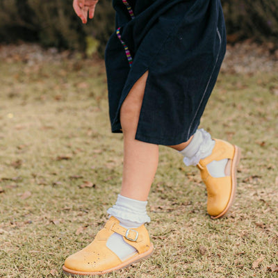 MK21270 - Camperas Mustard [Children's Leather Sandals]