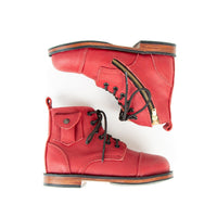 MK21655 - Heirloom Luxe Boots Brave [Children Leather Boots]