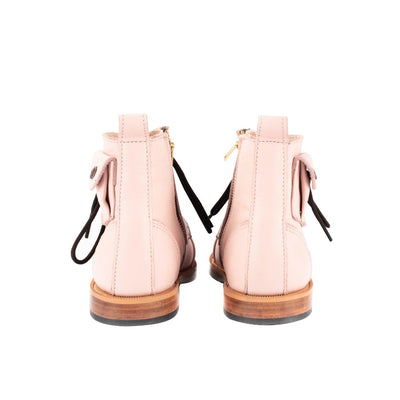 MK21657 - Heirloom Luxe Boots Blush [Children Leather Boots]