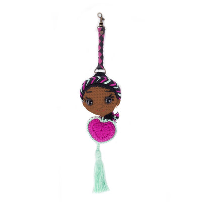 MK221005 - Bag Accessory - Crochet Worry Doll