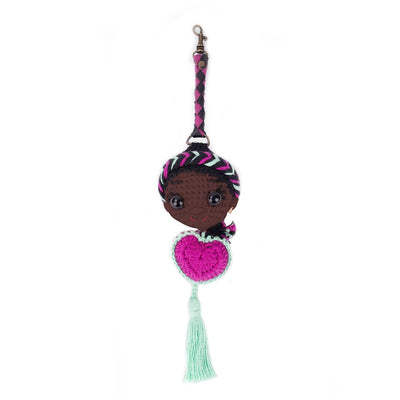 MK221005 - Bag Accessory - Crochet Worry Doll