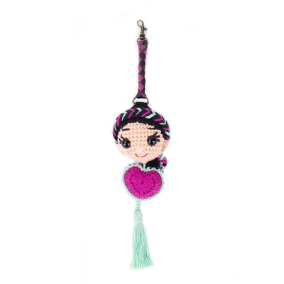 MK221005 - Bag Accessory - Crochet Worry Doll