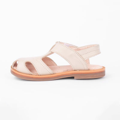 MK221060 - Rancho Sandals Bone [Children's Leather Sandals]