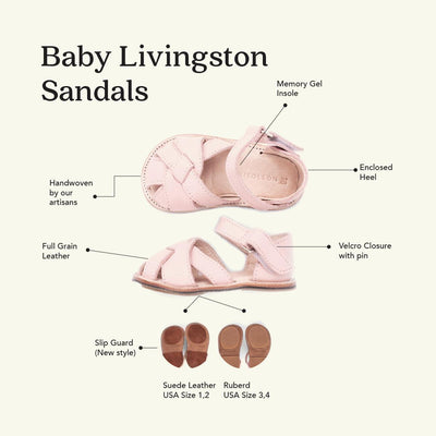 MK221066 - Livingston Sandals Blush [Baby Leather Sandals]