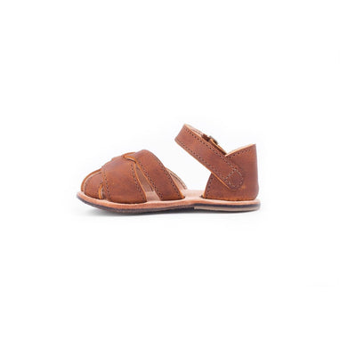 MK221068 - Livingston Sandals Brown [Baby Leather Sandals]