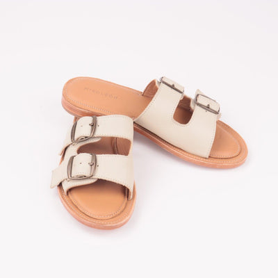 MK221088 - Gomez Sandals Bone [Women's Leather Sandals]