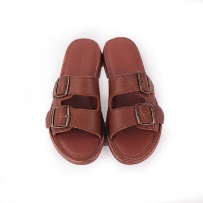 MK221089 - Gomez Sandals Brown [Women's Leather Sandals]