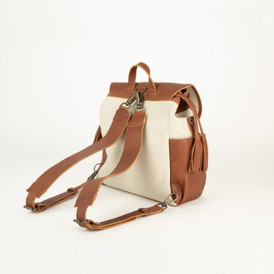 MK221102 - Leather Bohe Backpack