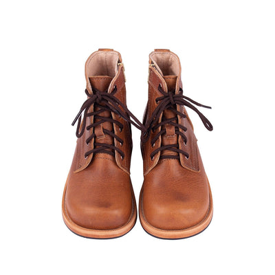 MK22310 - Oliver Luxe Leather Boots Mocca [Children's Leather Boots]