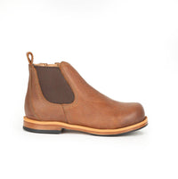 MK22470 - Chelsea Hawks Boots Mocca [Children's Leather Boots]