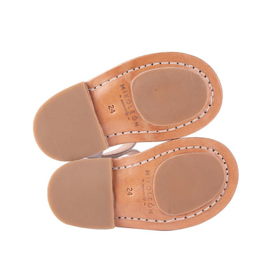 MK22525 - Koa Sandals White