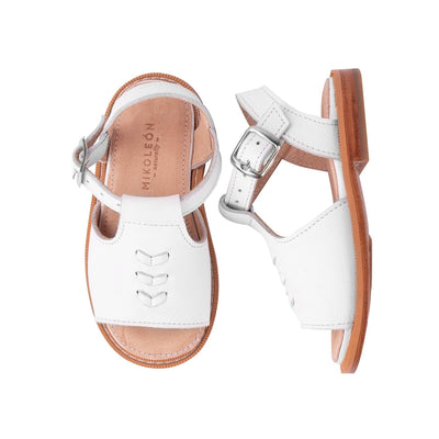 MK22525 - Koa Sandals White