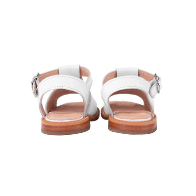MK22525 - Koa Sandals White