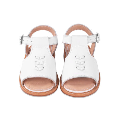 MK22525 - Koa Sandals White