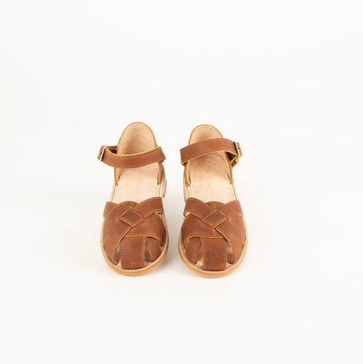 MK22535 - Livingston Sandals Brown [Children's Leather Sandals]