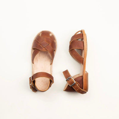MK22535 - Livingston Sandals Brown [Children's Leather Sandals]