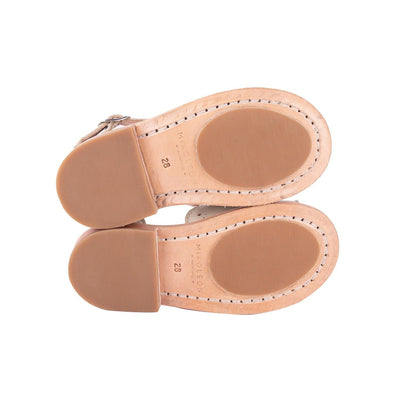 MK22545 - Bloom Sandals Bone [Children's Leather Sandals]