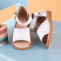 MK22580 - Bloom Sandals White [Children's Leather Sandals]