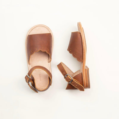 MK22585 - Bloom Sandals Brown [Children's Leather Sandals]