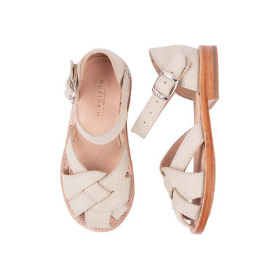 MK22620 - Livingston Sandals Bone [Children's Leather Sandals]