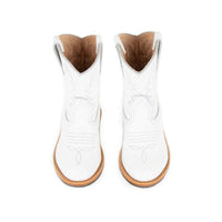 MK2270 - Dirt Kickers Boots White [Western Leather Boots]